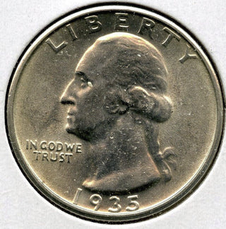 1935 Washington Silver Quarter - Philadelphia Mint - G771