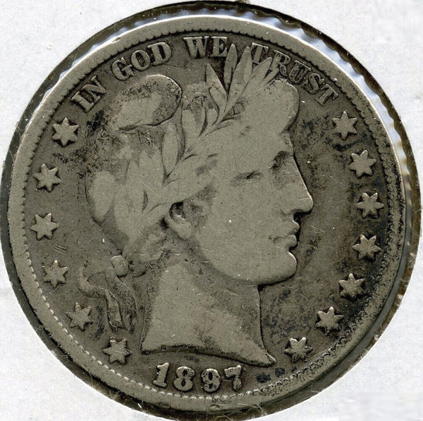 1897 Barber Silver Half Dollar - Philadelphia Mint - A669