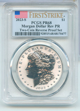 2023-S FS Morgan Silver Dollar $1 PCGS REV PF PR68 San Francisco Mint  - KR787