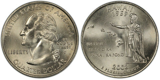 2008-P Hawaii Statehood Quarter 25C Uncirculated Coin Philadelphia mint 099