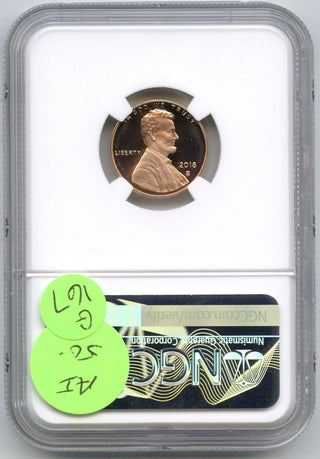 2018-S Lincoln Cent Penny NGC PF70 RD Ultra Cameo - First Releases - G167