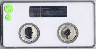 1998 - 2012 Canada Maple Leaf $5 Silver 1 oz Titanic Privy Coin Set NGC Gem H108