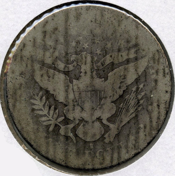 1892-S Barber Silver Half Dollar - San Francisco Mint - A676