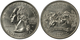 2006-D Nevada Statehood Quarter 25C Uncirculated Coin Denver mint 00072