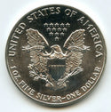 1989 American Eagle 1 oz Fine Silver Dollar - US Mint Bullion One Ounce BK381