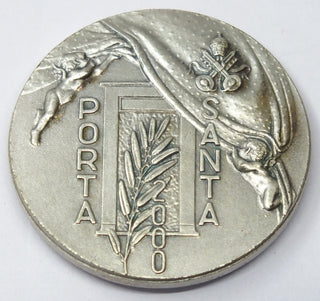 2000 Porta Santa Roma Vatican City Pietro Art Medal Round - C926