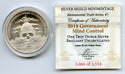 2018 Government Mind Control 999 Silver Shield 1 oz Art Medal Round COA - JM333