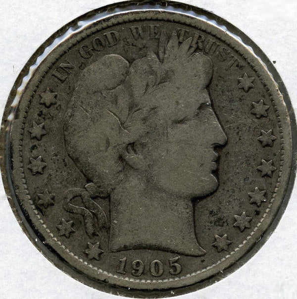1905-O Barber Silver Half Dollar - New Orleans Mint - A689