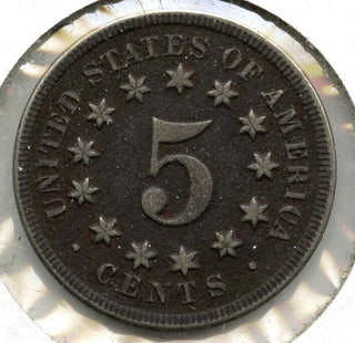 1869 Shield Nickel - Five Cents - United States - B880