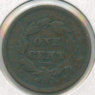1838 Cornet Head Large Cent 1C Philadelphia Mint - ER937
