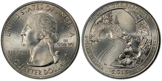 2015-P Blue Ridge Parkways North Carolina NP ATB 25C Quarter Philadelphia 055