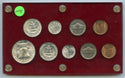1956 United States US Mint Uncirculated Coin Set 9 Coins in Holder - JN358