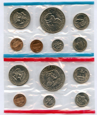 1973 United States Uncirculated US Mint Coin Set - OGP Philadelphia & Denver