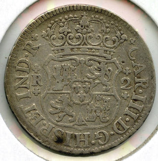 1769 Mexico Coin 2 Reales - E111