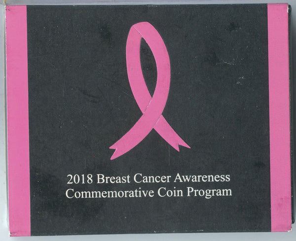 2018 Breast Cancer Awareness Commemorative Coin Program Proof Half Dollar DN480
