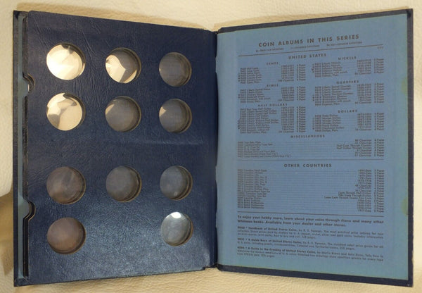 Whitman Used Coin Album Walking Liberty Half Dollar 50C 1941-1947 9424 LH120