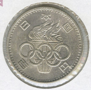 1964 Japan 100 Yen Silver Coin Tokyo Olympics - Uncirculated - DN167