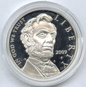 2009 Abraham Lincoln Proof Silver Dollar US Mint Commemorative Coin - G983