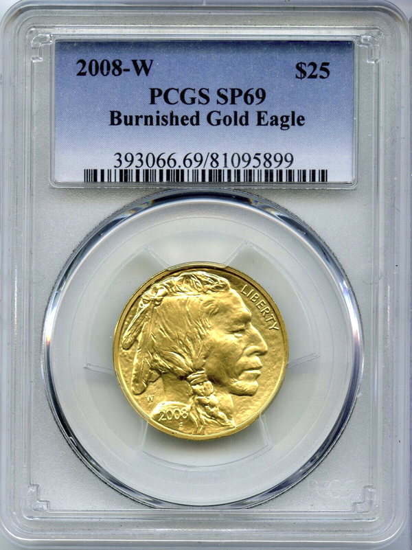 2008-W  American Buffalo Coin SP69 Certified PCGS *Label Error*-DM500
