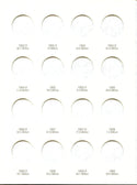 Coin Folder - Washington Quarter 1948 - 1964 Set - Harris Album 2689