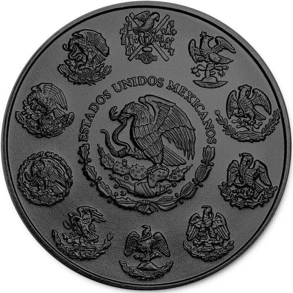 2022 Mexico Libertad 1 Oz Silver Dia De Los Muertos Colorized Edition Coin JP256