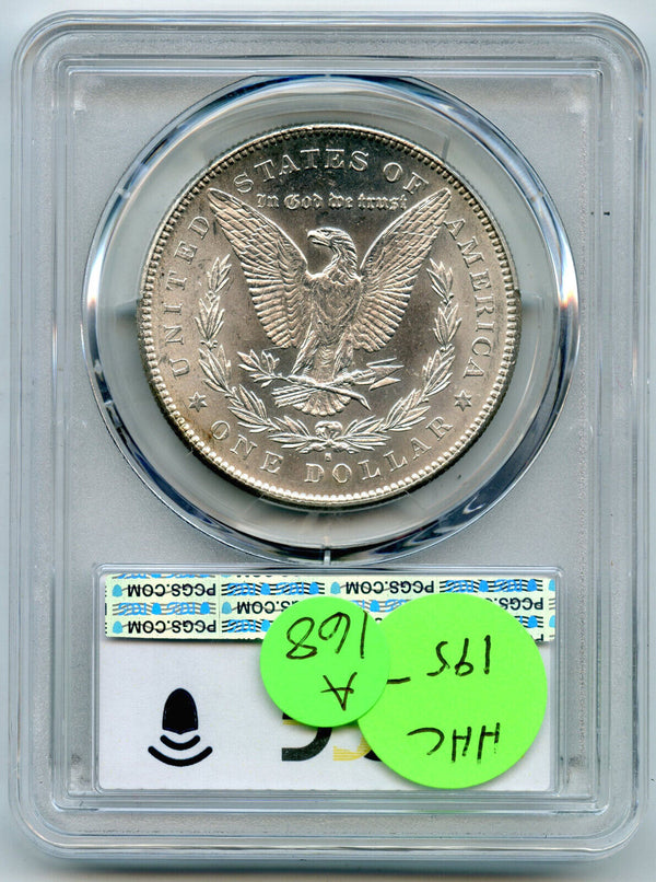 1878-S Morgan Silver Dollar PCGS MS63 Certified - San Francisco Mint - A168