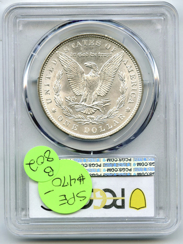 1899 Morgan Silver Dollar PCGS MS 63 Certified - Philadelphia Mint - B802