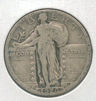 1926-P Silver Standing Liberty Quarter 25c Philadelphia Mint - KR65