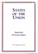 State of the Union 58-Quarters & Stamps PCS Album Gregory L. Campbell -DM324
