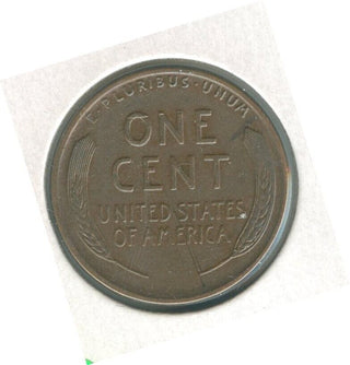 1925 S Lincoln Wheat Cent 1C San Francisco Mint - ER296