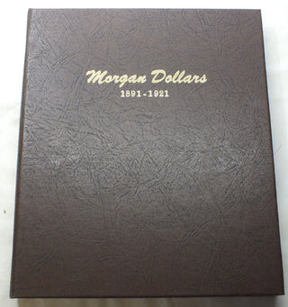 Morgan Silver Dollars 1891 - 1921 Dansco Set Album 7179 Coin Folder - G762