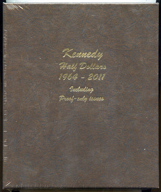 Kennedy Half Dollars 1964 - 2011 Dansco Album 8166 Set Folder + Proof-Only G508