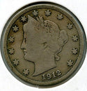 1912-D Liberty V Nickel - Five Cents - Denver Mint - BQ899