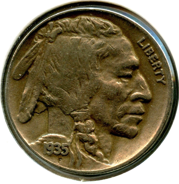 1935-D Indian Head Buffalo Nickel - Denver Mint - JL829