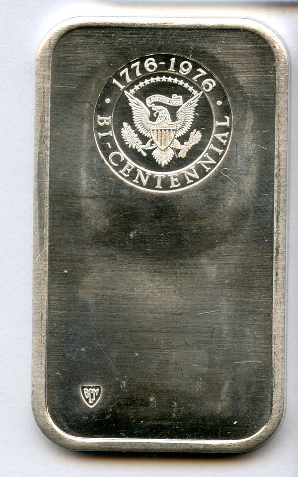 Franklin D Roosevelt FDR Bust One 1 Oz .999 Fine Silver Art Bar - JN790