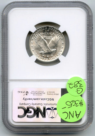 1928-D Standing Liberty Silver Quarter NGC MS64 Certified - Denver Mint - G382