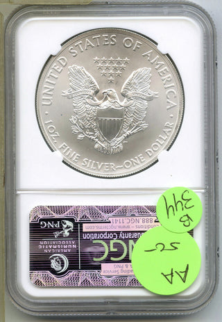 2014 American Eagle 1 oz Silver Dollar NGC MS 69 Certified - B344