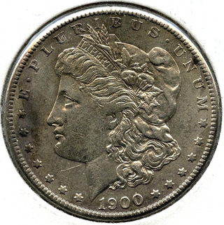 1900-S Morgan Silver Dollar - San Francisco Mint - E442