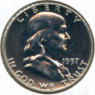 1957 Franklin Proof Silver Half Dollar - Philadelphia Mint - CC786