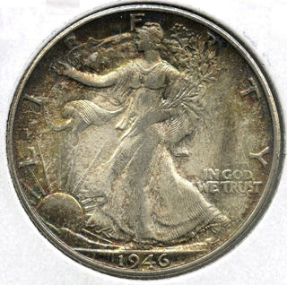 1946 Walking Liberty Silver Half Dollar - Philadelphia Mint - E296