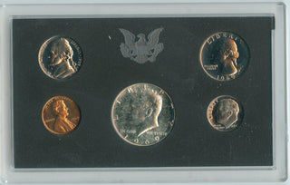 1969-S United States Mint Proof Set 5 Coin Set San Francisco Mint
