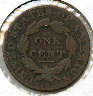 1828 Coronet Head Large Cent Penny - C37