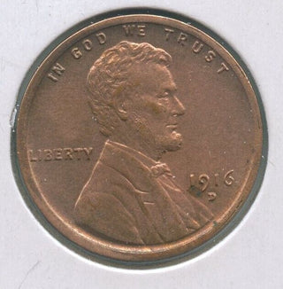 1916 D Lincoln Wheat Cent 1C Denver Mint - ER245