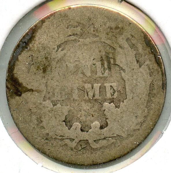 1876 Seated Liberty Dime Cull - Ten Cents - CC165