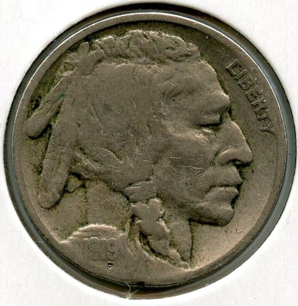 1919-D Buffalo Nickel - Denver Mint - BQ741