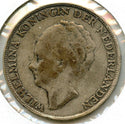 1944 Netherlands Silver Coin 1 Gulden - CA697