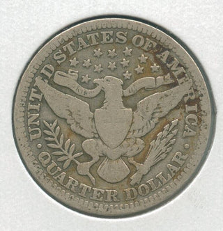 1910-P Silver Barber Quarter 25c Philadelphia Mint - KR170