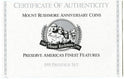 1991 Prestige Coin Set United States Mint OGP Case & COA Certificate - B494