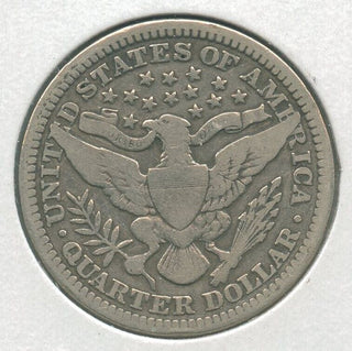 1909-P Silver Barber Quarter 25c Philadelphia Mint - KR164