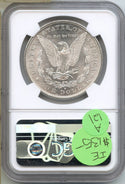 1882-S Morgan Silver Dollar NGC MS64 Certified - San Francisco Mint - A121